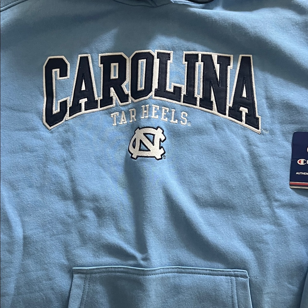 Champion Carolina Tar Heels Blue Hoodie